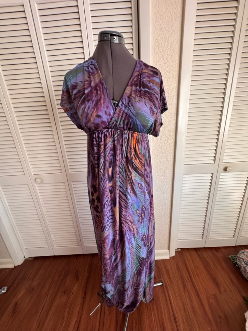 Shoreline Purple Multi-Color Maxi Dress